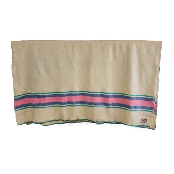 Vintage RARE Condon's 100% Pure Wool Blankets, Prince Edward Island - Picture 3 of 11